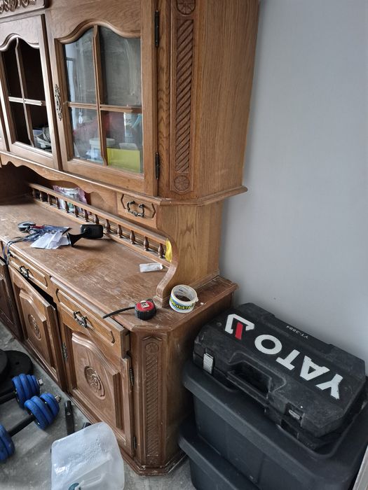 Witryna i komoda do renowacji