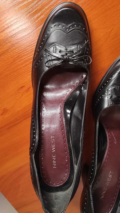 skórzane NINE WEST  w bdb stanie