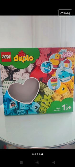 Klocki LEGO Duplo z serduszkiem