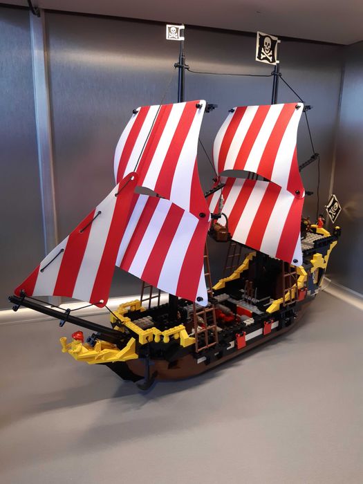 NOWE drukowane żagle Lego Pirates 6285 Black Seas Barracuda