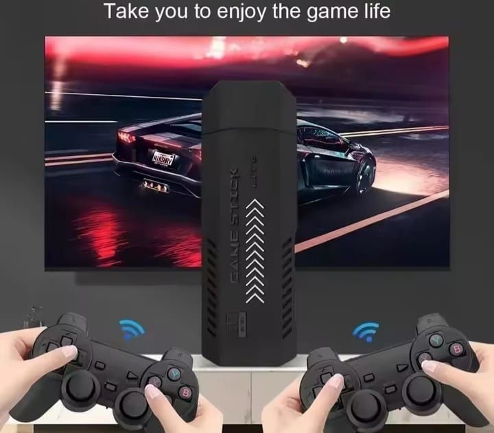 Consola de Jogos Retro Game Stick 4K Lite. Novas com garantia de fábri