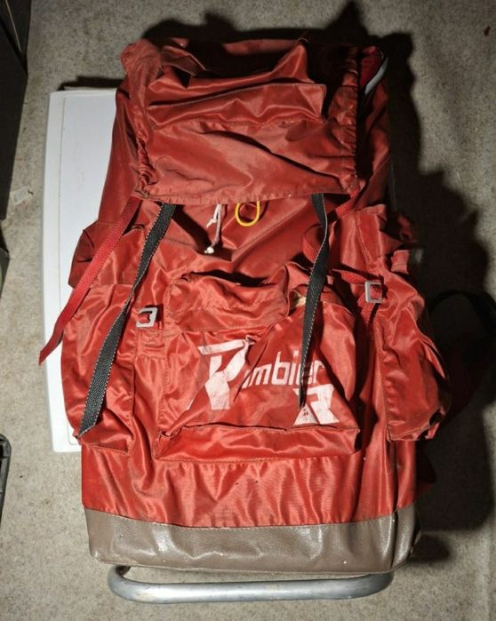 Plecak na aluminiowym stelażu 2 szt