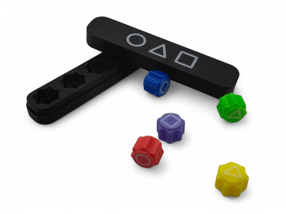 KOŚCI GONGGI koreańska gra gongi z PUDEŁKIEM Inspirowane SQUID GAME