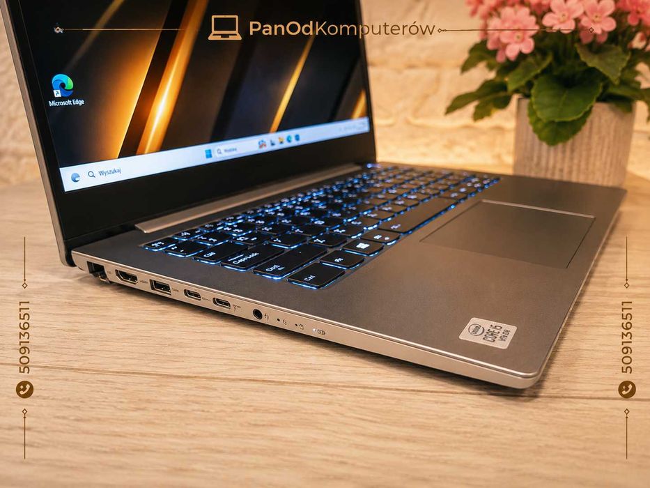 MOCNY Lenovo ThinkBook 14 - i5-10210U / 16 GB DDR4 / 256 SSD / FHD IPS