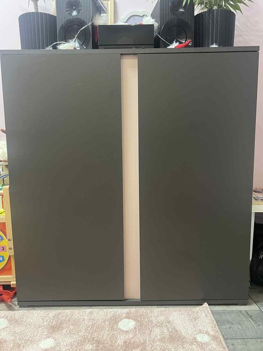 Zestaw mebli Graphic z Black Red White