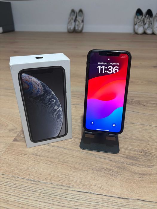 Iphone XR Preto com caixa