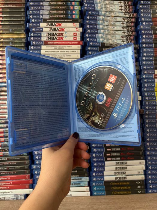 Гра Diablo 3 на ps4, диск з грою на пс 4, ліцензія