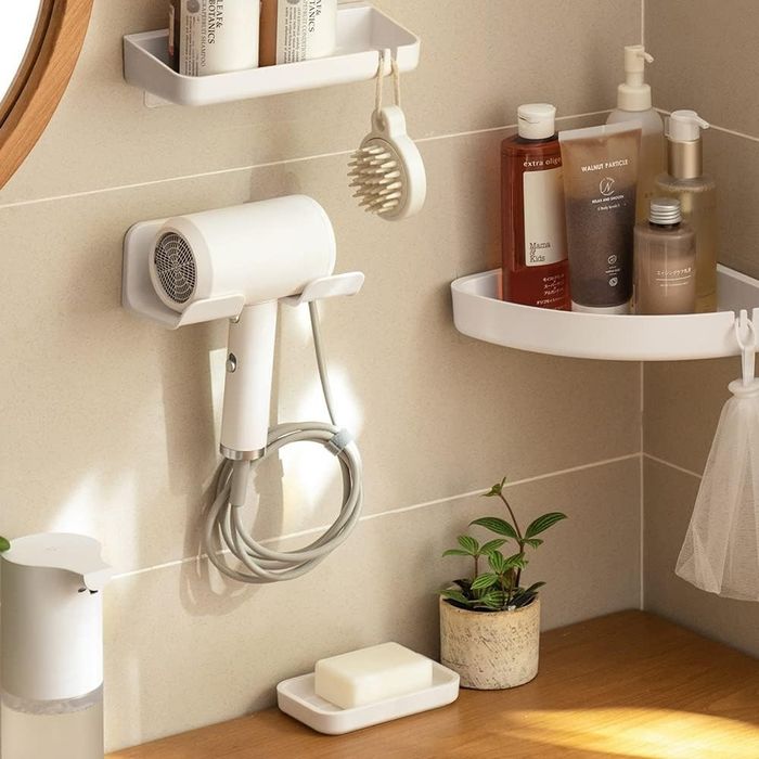 SKY DREAM Uchwyt na suszarkę, organizer na suszarkę do włosów samoprzy