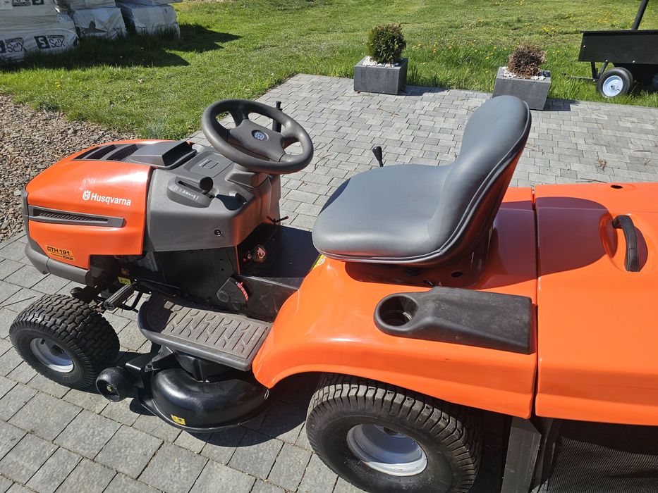 Traktorek kosiarka HUSQVARNA 19KM pompa hydro, kohler,  piękny stan!