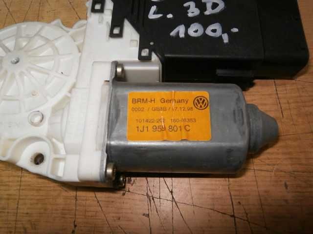 vw golf IV silniczek podnoszenia szyby lewej wersja 3 D europa