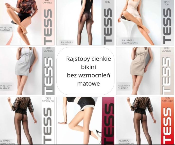 Rajstopy cienkie 20 den 2-5