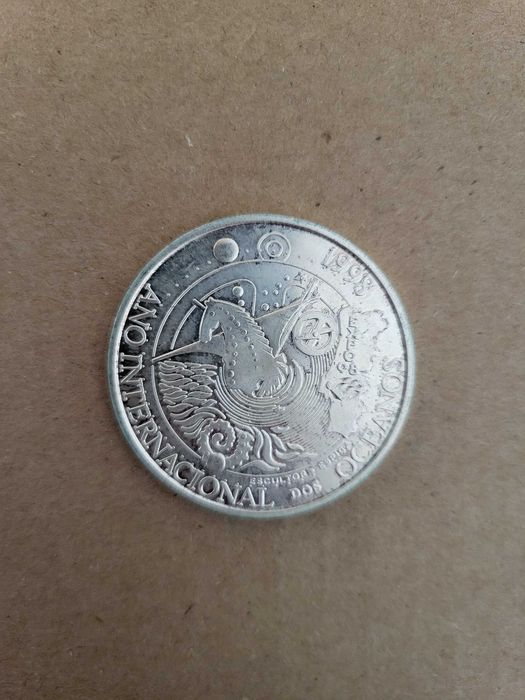 Moeda de 1000 Escudos - no Internacional dos Oceanos e da Expo'98