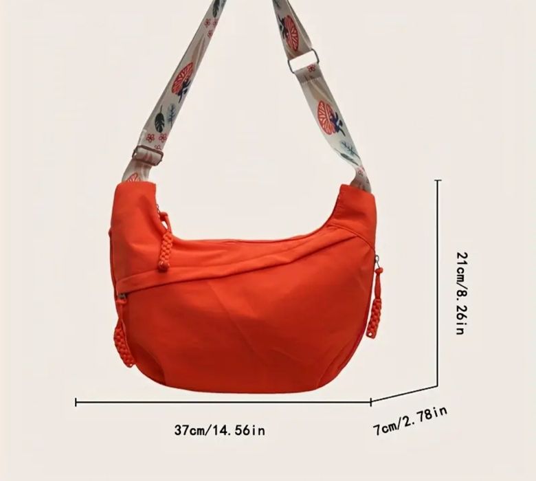 Beżowa torebka nerka codzienna nowa