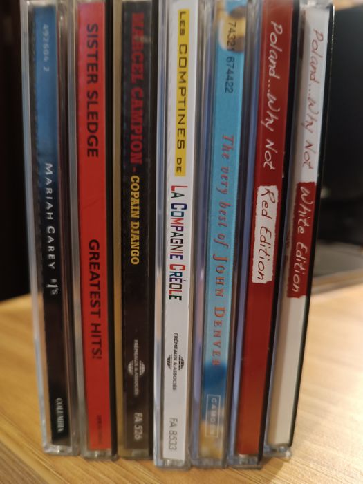 Zestaw płyt CD 7 szt