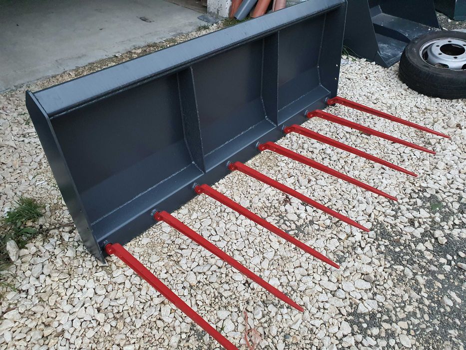 Widły do obornika do tur SOLIDNE nowe Euroramka Transport