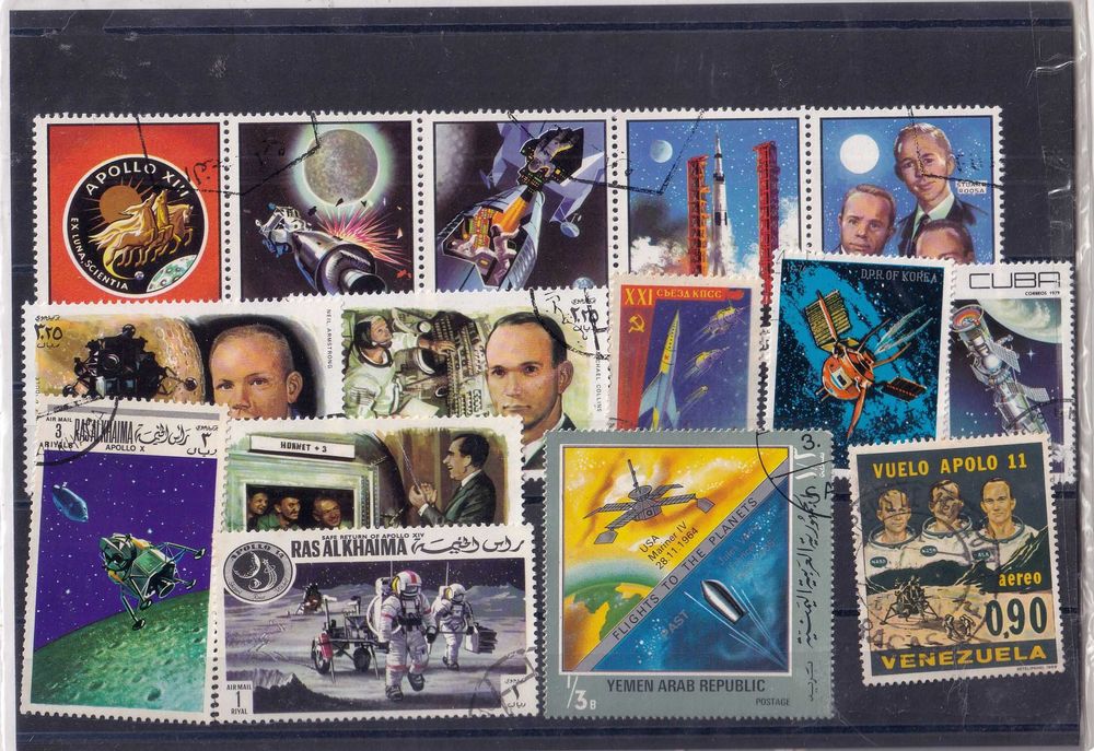 Selos (50) (Astronomia, Flores, Futebol, Jogos Olímpicos, Xadrez]