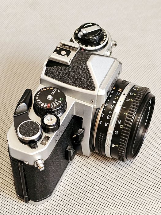 Nikon FE2 nikkor 50 1.8 E