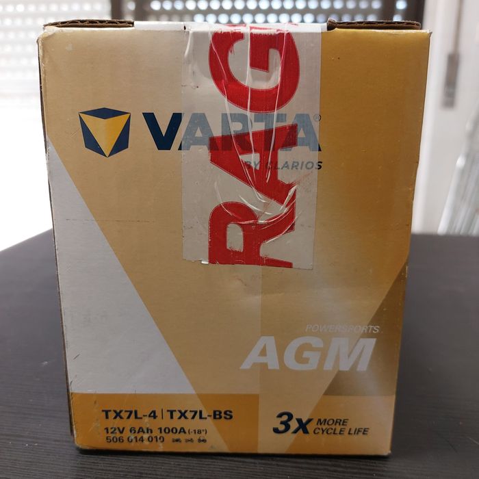 Bateria Moto Varta - Nova na caixa
