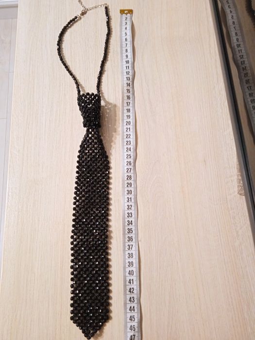 Кольє -краватка з бісеру