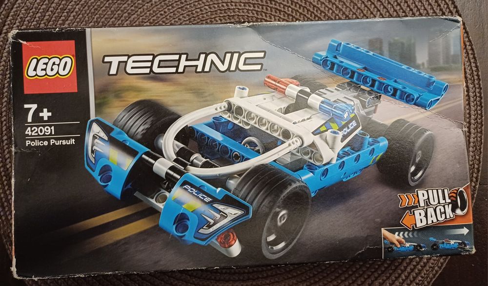 Lego Technic 42091 Policyjny Pościg.