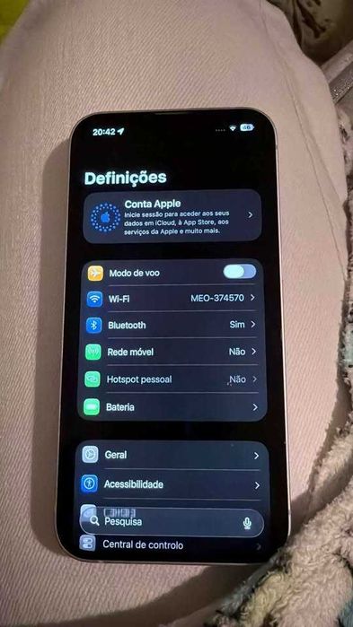 Iphone 14 125 gb de 32023 com fatura.