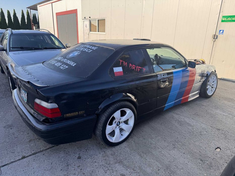 DRIFT CAR BMW E36 coupe M50B25nv TURBO / 1.0 bar / 450 KM / 600 NM