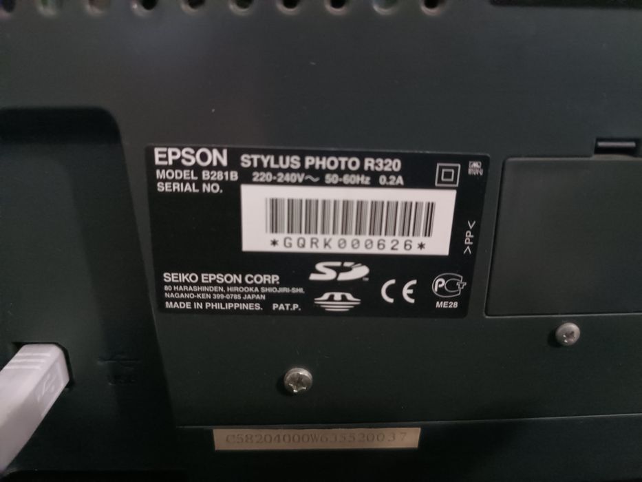 Принтер Epson stylus photo r320