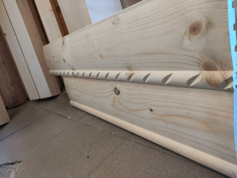 Deska elewacyjna, boazeria podbitka, Kantówki, deski sztachety