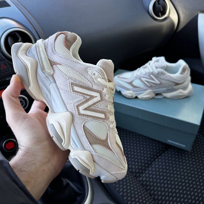 Кросівки Кроссовки New balance 9060 cream white beige Белый Кремовый Білий Кремовий Кросовки демісезон