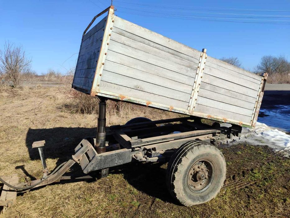 Продам одноосний прицеп до трактора.