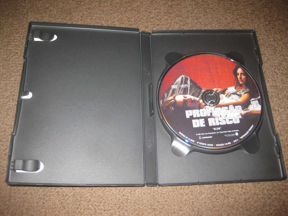DVD "Profissão de Risco" com Johnny Depp64564347944834122