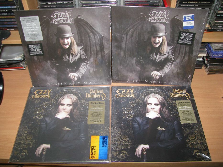 Sinister,Nuclear Assault,Ozzy ,Deicide, Pantera, Kataklysm LP  вініл