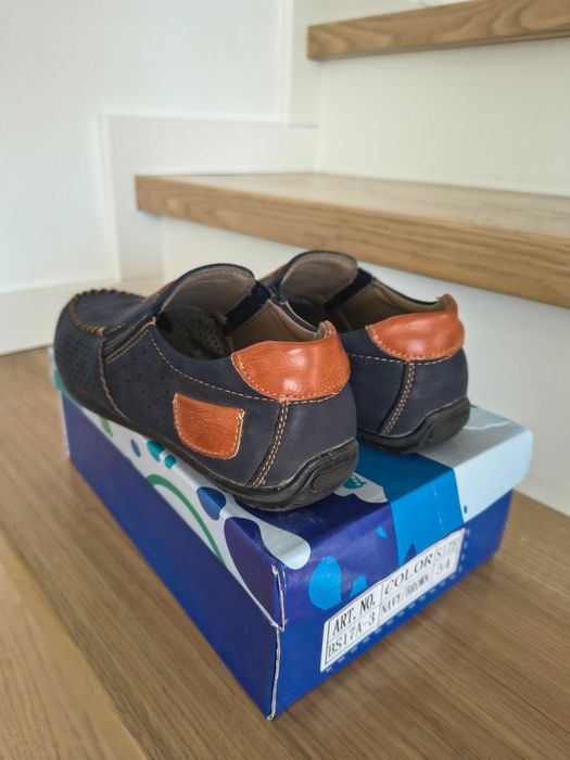 Buty mokasyny chłopięce roz. 34