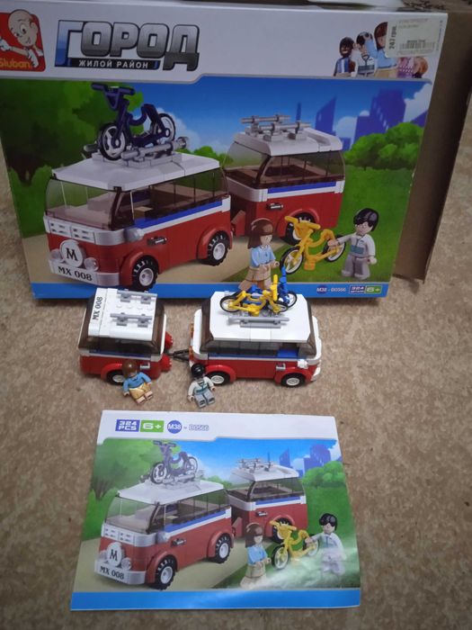 Конструктор типа LEGO City Город