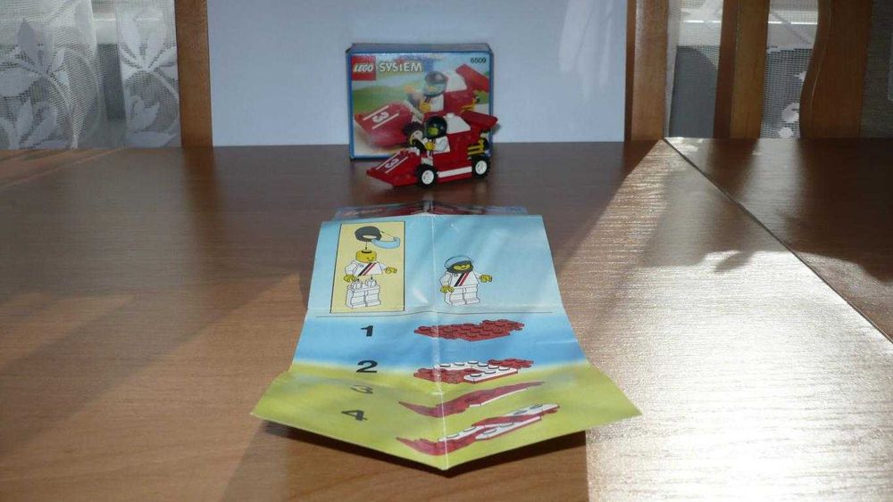 Klocki LEGO® 6509 Town - Red Devil Racer 1991r. Kompletność 100% BOX