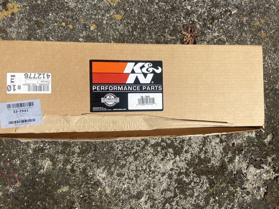 Filtro de ar KN performance de caixa