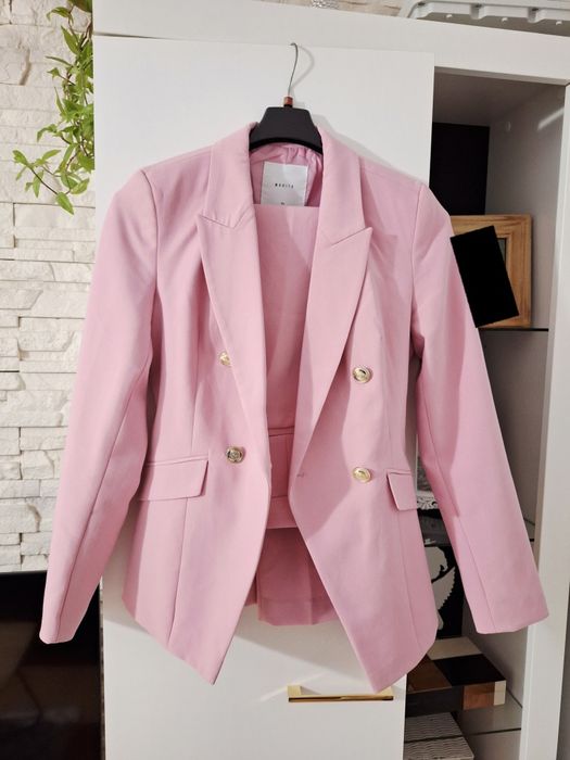 Garnitur damski marynarka spodnie eleganckie 32 mohito