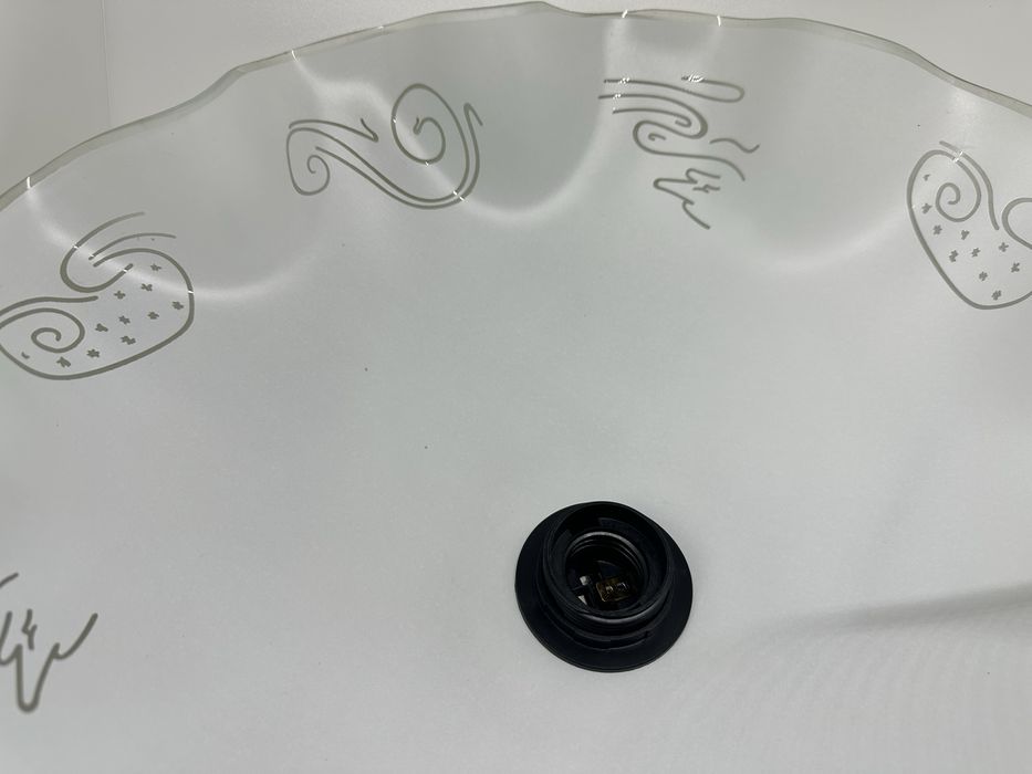 Candeeiro de Teto em Vidro