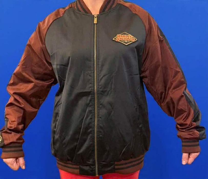 Kurtka męska bomber flek flyers Harley-Davidson XL czarna