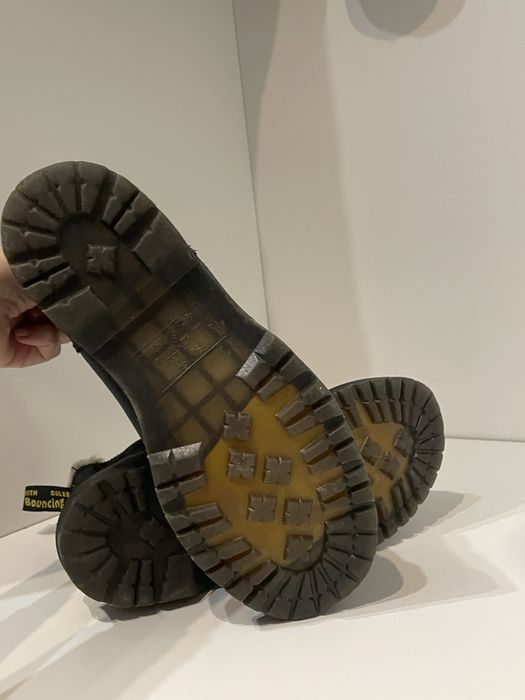 Dr. Martens 2976 Leonore z skóry ocieplane botki sztyblety rozmiar 38