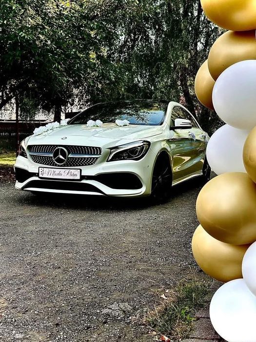 Samochód do slubu MERCEDES AMG (panorama) biały / NAJTANIEJ !