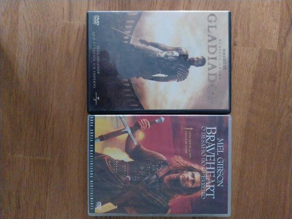 Pack original "Gladiador e Braveheart"