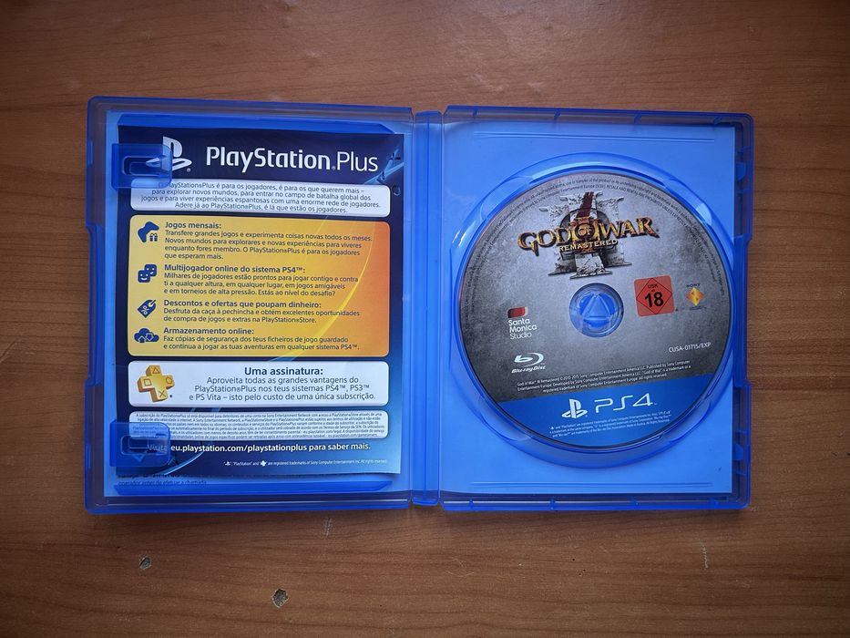 Jogo PS4 - God Of War III Remastered