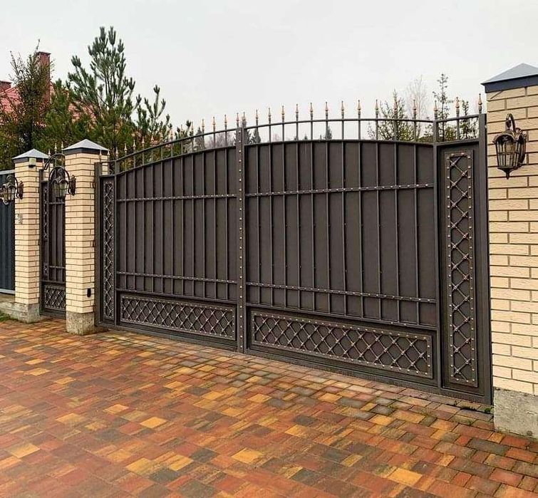 Ковані вироби брами перила сзожи навіси зварка