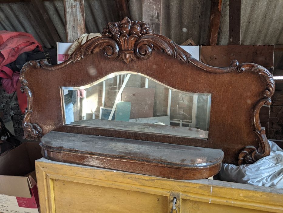 Антикварне деревяне зеркало,дзеркало,