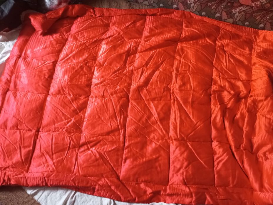 Одеяло пуховое перина Пух перо большое 205*145см СССР