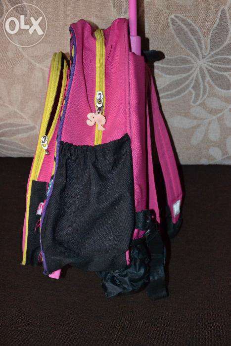 Plecak tornister na kółkach do szkoły Barbie