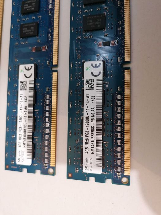 Pamięć 16GB 4x4GB DDR3 PC3L 1600MHz SKHYNIX