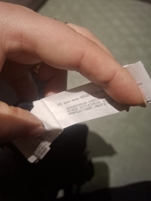 Czarna bluzka Zara M