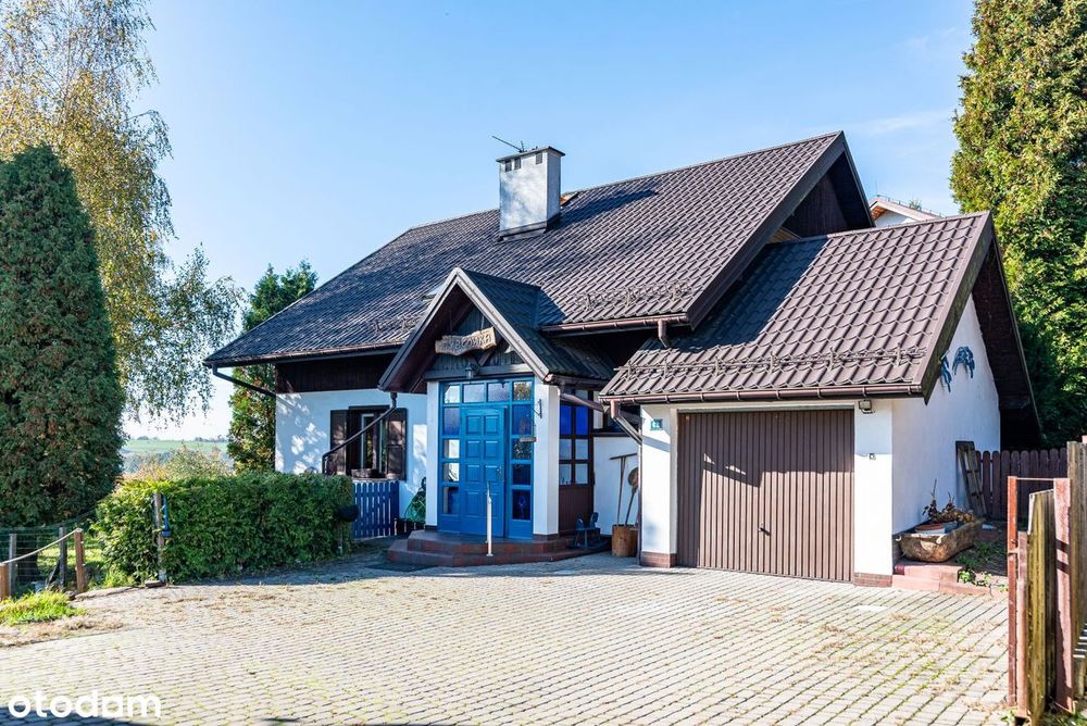 Rząska. Gm. Zabierzów. Dom pod Krakowem. Widoki. Ogród. Garaż.